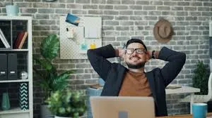 Enkele werkplek met monitor